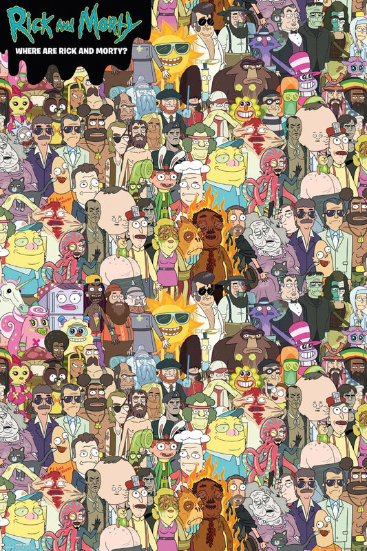 Rick and Morty (Where?) Poster