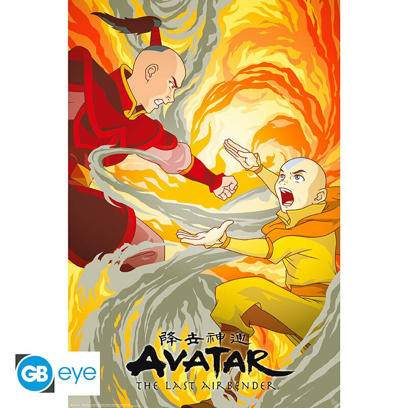 Avatar (Aang vs Zuko) Poster