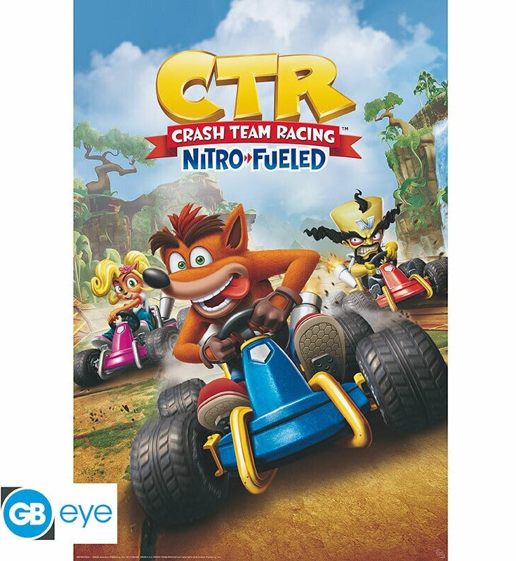 Crash Team Racing Graphics Crash Team Racing posters - Crash Team Racing Nitro-Fuelled poster ...