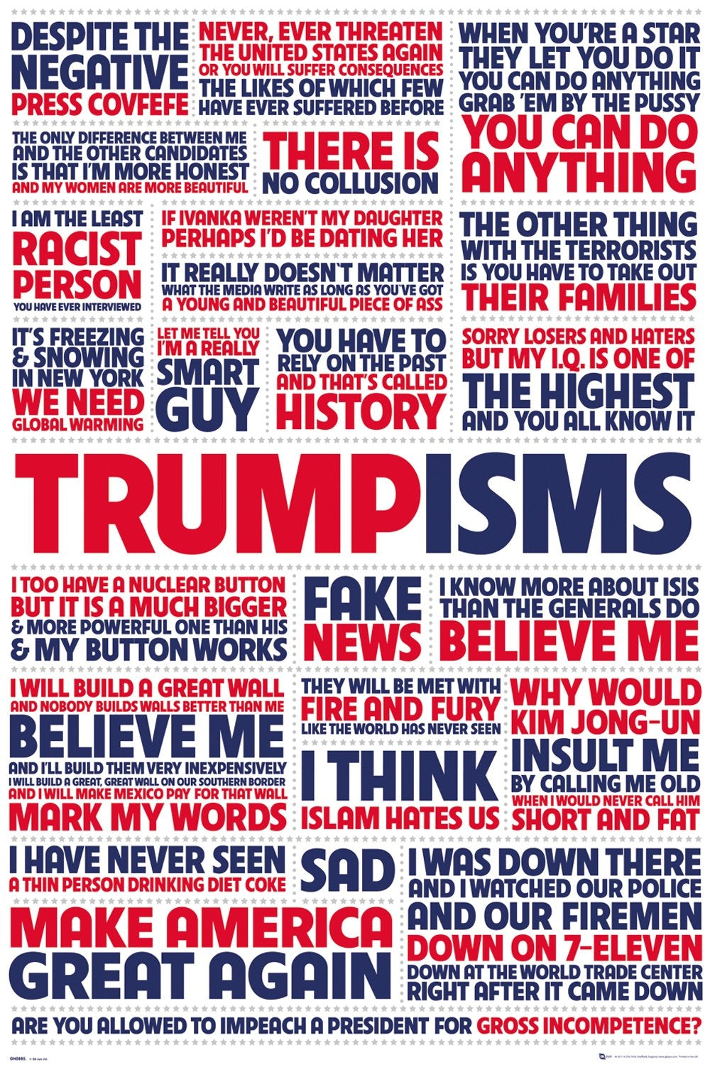 Trump (Trumpisms) Poster