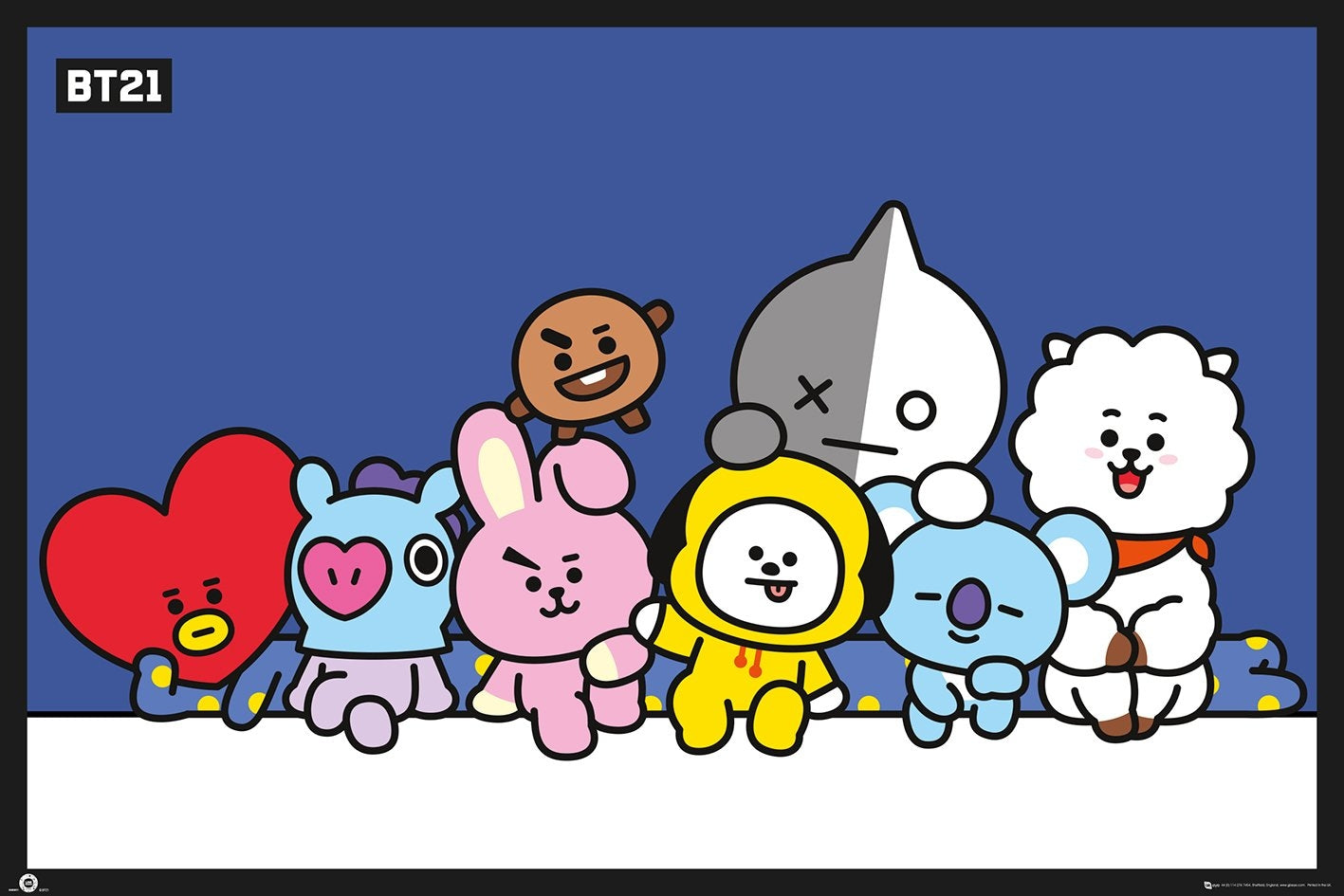 BT21 (Group) Poster