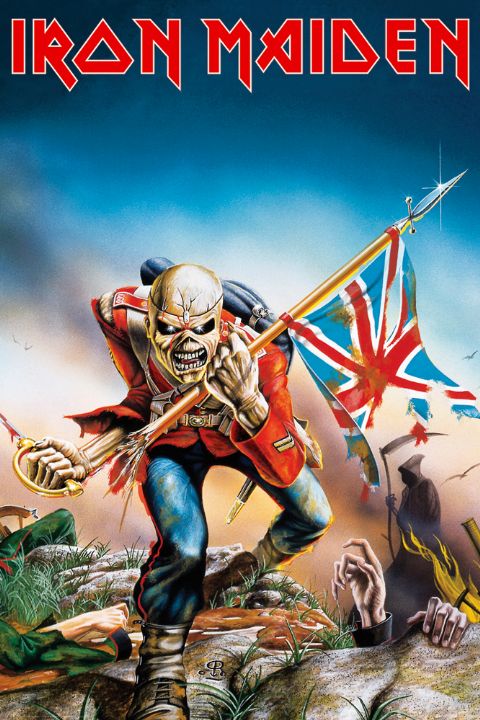 Iron Maiden Trooper Poster