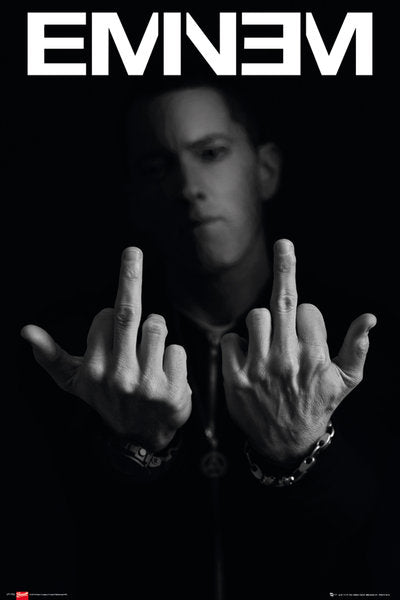 Eminem Fingers Poster