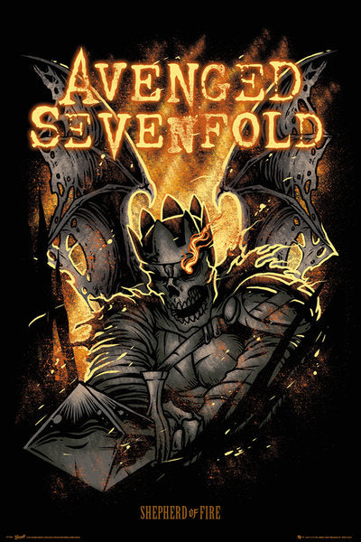 Avenged Sevenfold (Shepherd Of Fire) Poster