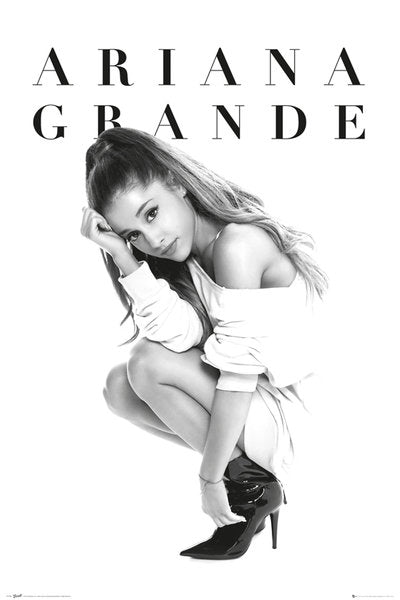Ariana Grande (Crouch) Poster