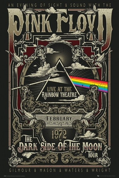 Pink Floyd (Rainbow Theatre) Poster