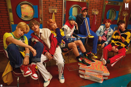 BTS K-Pop (Crew) Poster