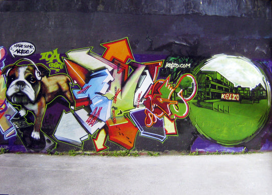 Kelzo Graffiti Art Poster - Make Some Noise