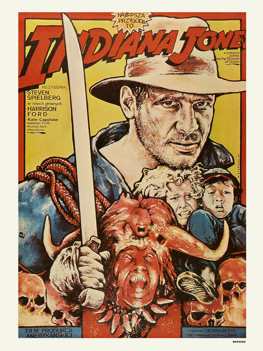 Indiana Jones And The Temple Of Doom Film Print
