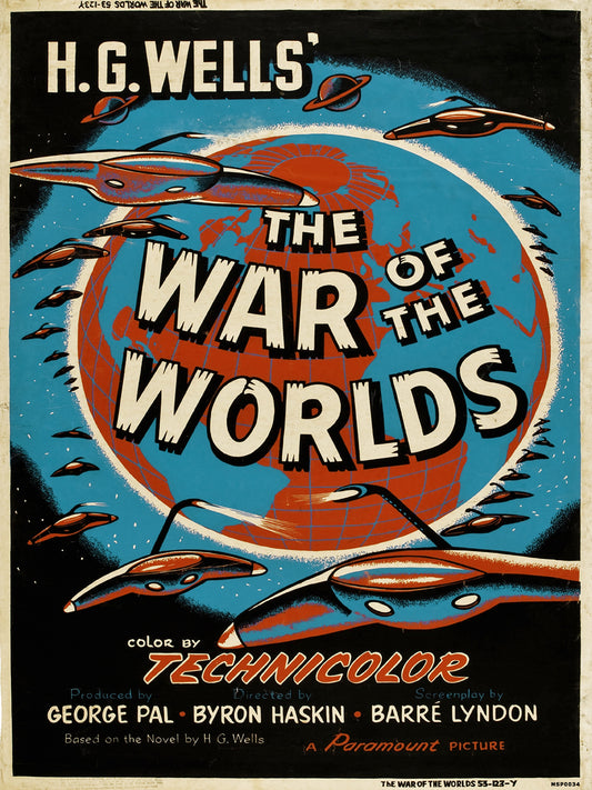 War Of The Worlds Film Print