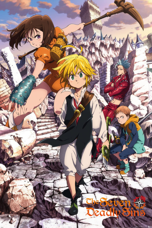 Seven Deadly Sins (Key Art 2) Poster