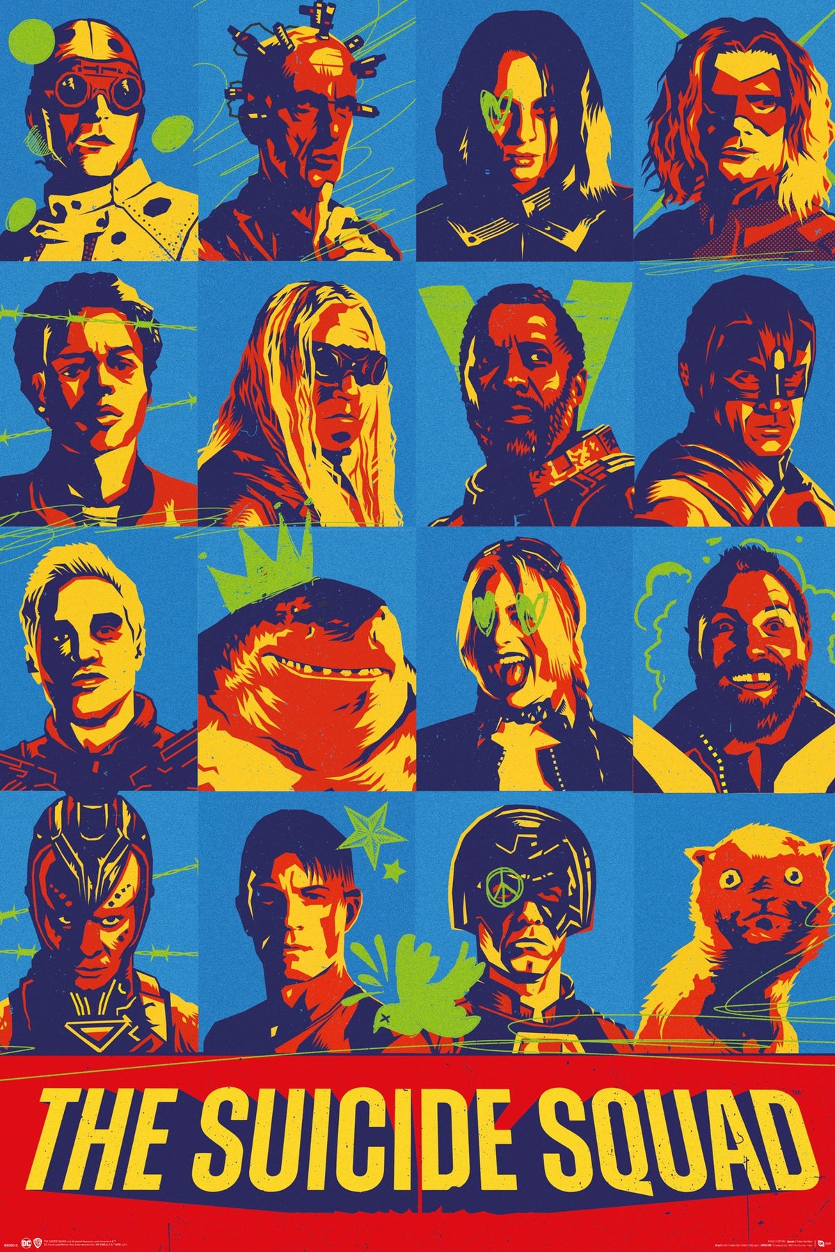 The Suicide Squad posters - Suicide Squad Team poster MX00015 – Panic ...