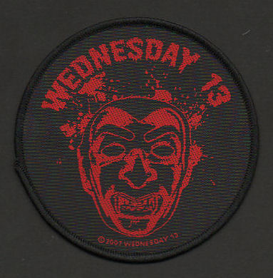 Wednesday 13 (Face) Patch