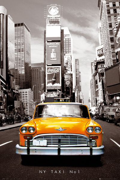 New York Taxi No 1 Poster