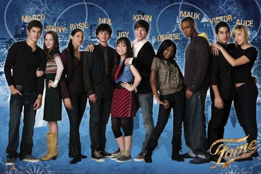 Fame Cast Poster