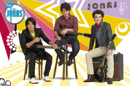 Jonas Brothers (Sitting) Poster