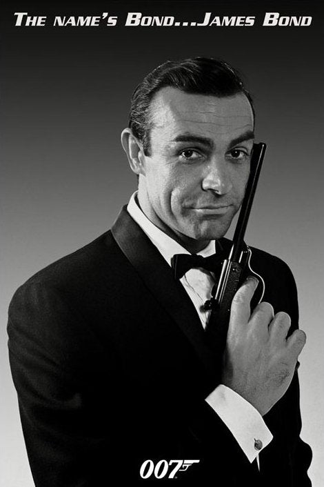 James Bond Sean Connery Poster