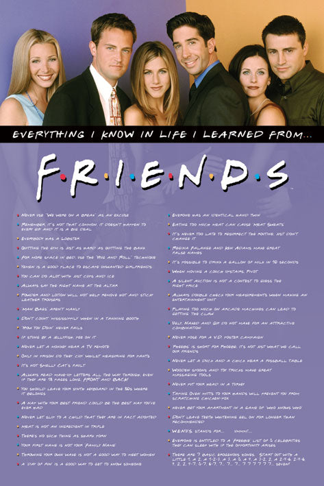 Friends (Everything) Poster