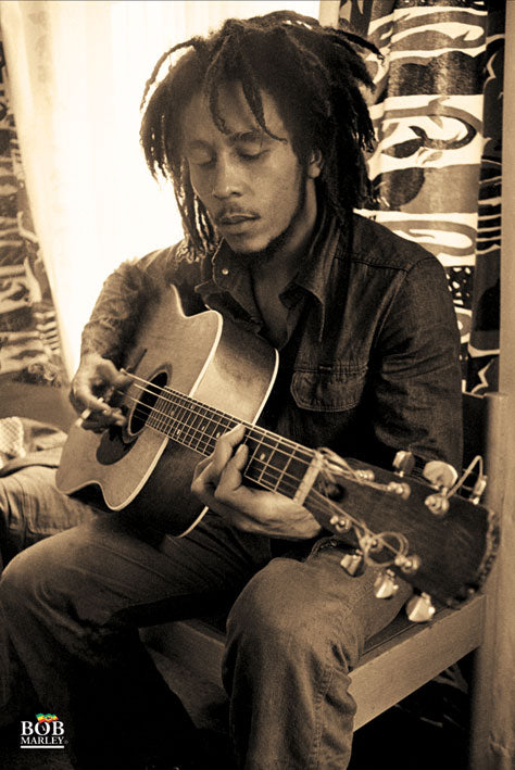 Bob Marley (Sepia) Poster