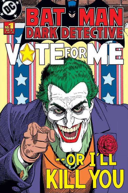 Batman Joker (Vote) Poster