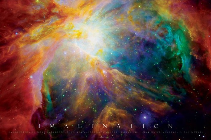 Imagination Nebula Poster