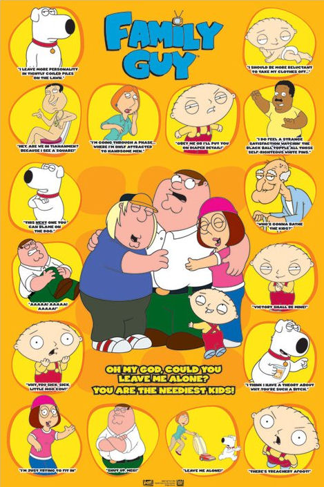 Family Guy Leave Me Alone Poster