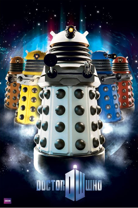 Doctor Who Daleks Poster
