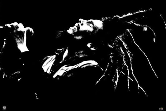 Bob Marley (B/W) Poster