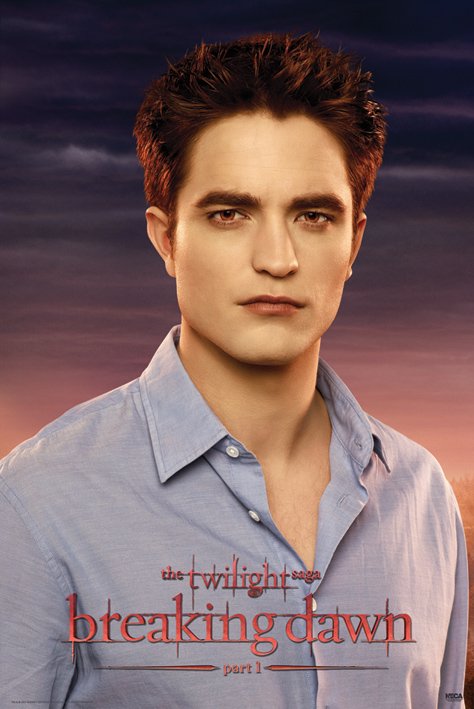 Twilight Breaking Dawn Edward Poster