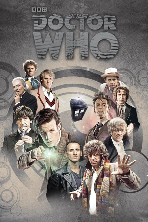 Doctor Who (Doctors Through Time) Poster