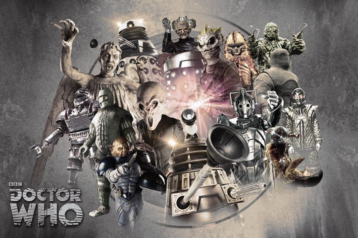 Doctor Who Enemies Poster