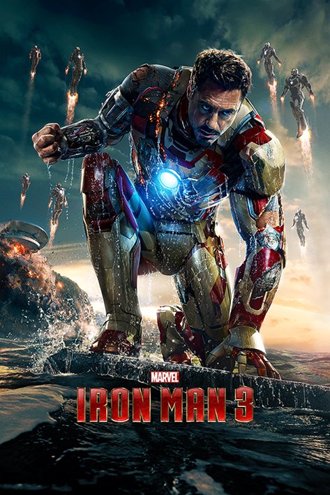 Iron Man 3 (Crouching) Poster