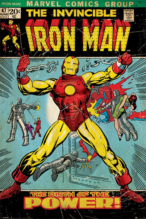 Marvel Iron Man (Power) Poster