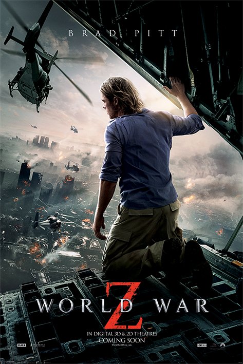 World War Z Cinema Poster