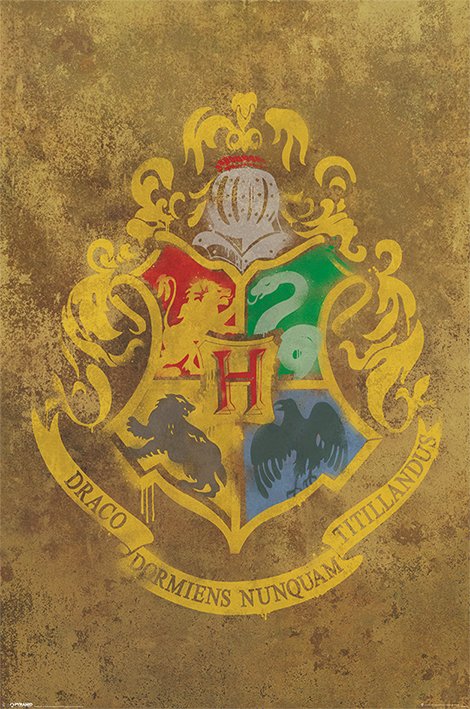 Harry Potter (Hogwarts Crest) Poster