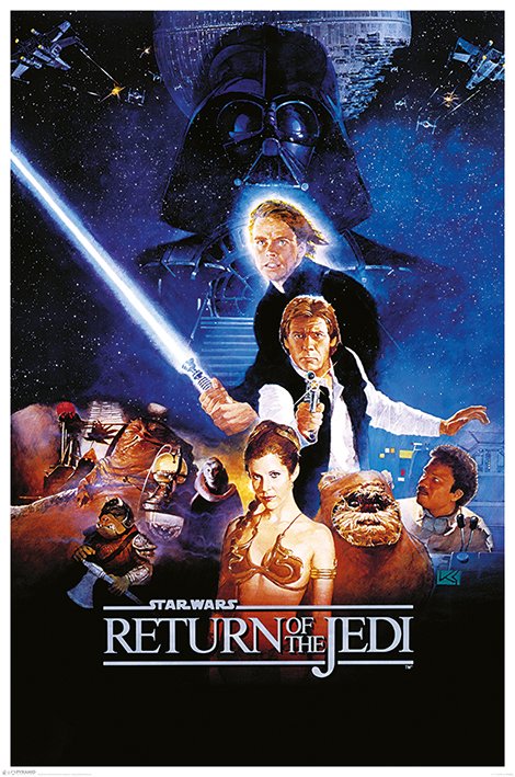 Star Wars Return Of The Jedi Cinema Poster