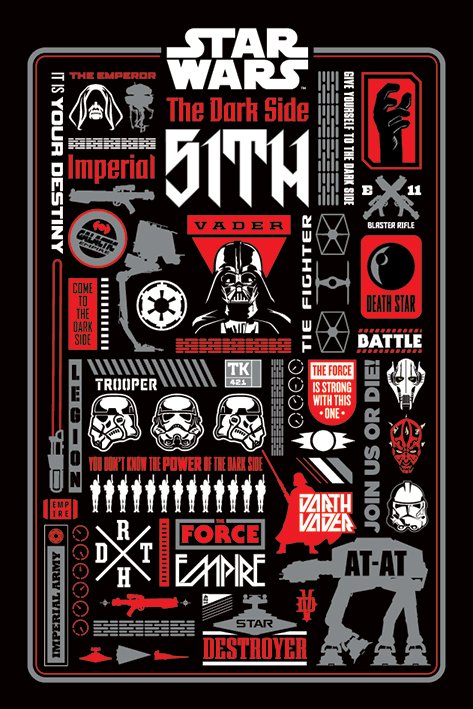 Star Wars (Dark Side) Poster
