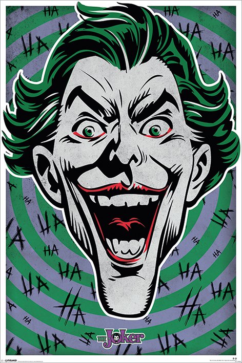 Batman Joker (HaHaHa) Poster