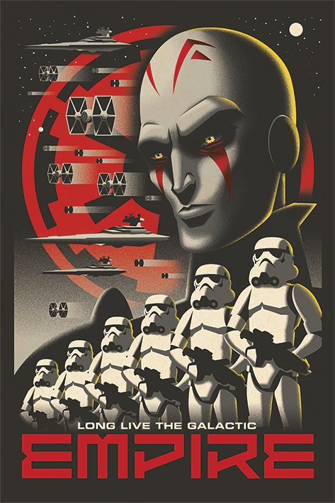 Star Wars (Galactic Empire) Poster