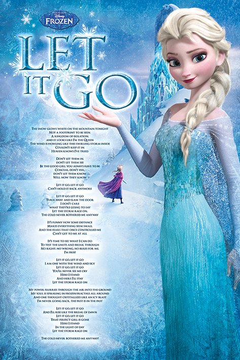 Frozen (Let It Go) Poster