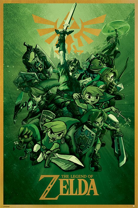Zelda (Legend) Poster