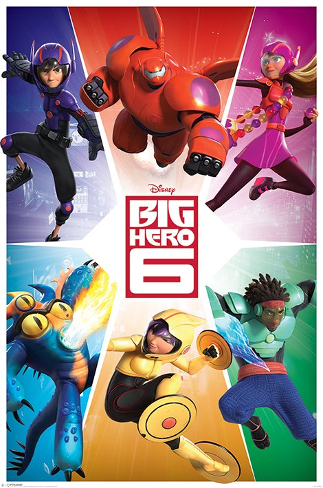 Big Hero 6 (Team) Poster