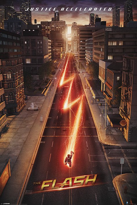 Flash (Justice) Poster
