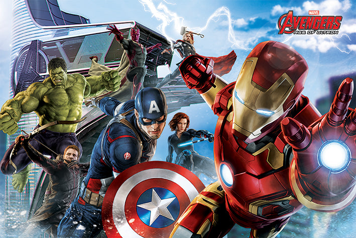 Avengers Age Of Ultron (Re-Assemble) Poster