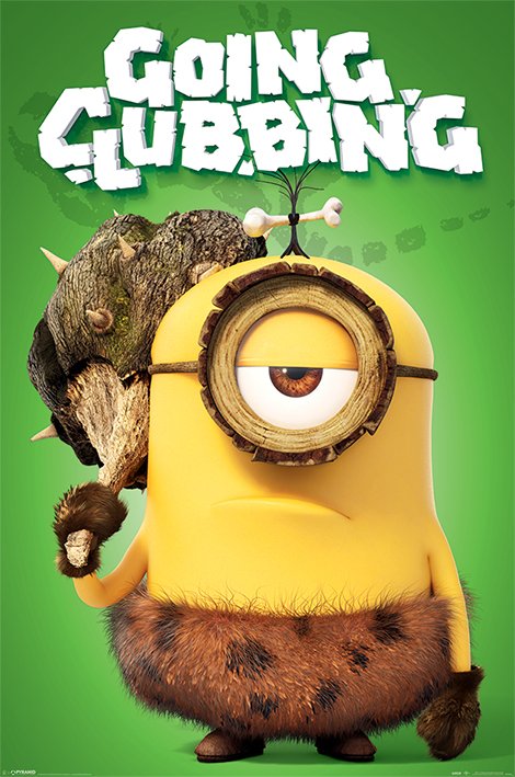 Minions (Clubbing) Poster