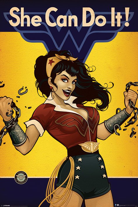 Wonder Woman (Retro)  Poster