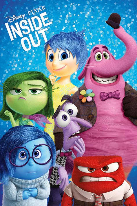 Inside Out (Characters) Poster