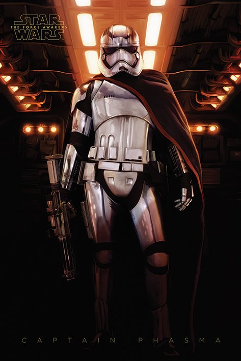 Star Wars VII (Captain Phasma) Poster