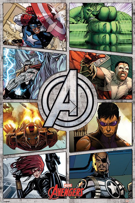 Marvel Avengers (Most Marvelous) Poster