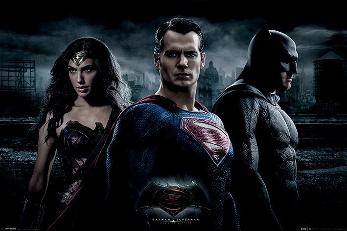 Batman v Superman (Trio) Poster